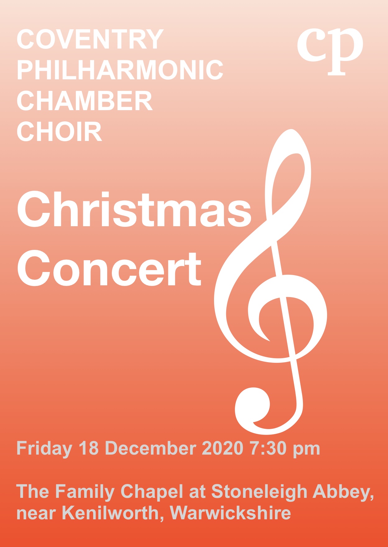 Chamber Choir concert at Stoneleigh Abbey